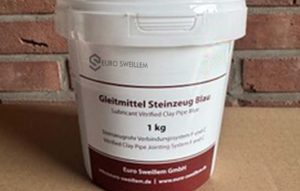 Eimer Gleitmittel Steinzeug Blau 1kg